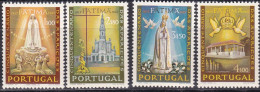 Portugal, 1967 1029/32, MNH **,  50. Jahrestag Der Marienerscheinung Von Fatima. - Ungebraucht