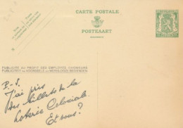 BELGIUM PPS 30C GREEN "SCEAU D'ETAT" SBEP 5 PUBLIBEL 208 LOTERIE COLONIALE UNUSED - Werbepostkarten