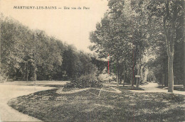 CPA France Martigny Les Bains Park - Autres & Non Classés