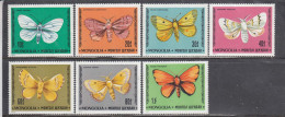 Mongolia 1977 - Butterflies, Mi-Nr. 1099/105, MNH** - Mongolië