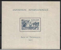 GUADELOUPE 1937 Exposition Internationale De Paris  MH - 1937 Exposition Internationale De Paris