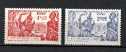 INDE 1939 .  N°s 116 Et 117 .  Neufs * (MH) . - Ungebraucht