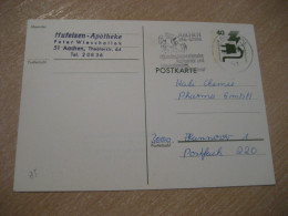 AACHEN 1975 Horse Riding Equestrian Reitturnier Cancel Postal Stationery Card GERMANY - Covers & Documents