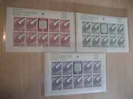 DENMARK Idiom ROMA 1960 Olympic Games Esperanto 3 Bloc 30 Imperforated Poster Stamp Vignette ITALY Spain Label Olympics - Verano 1960: Roma