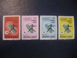 ROMA 1960 Javelin Javelot Athletics Olympic Games Olympics Esperanto 4 Poster Stamp Vignette ITALY Spain Label - Atletismo