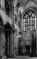 R076375 Durham Cathedral. Clock In The South Transept. RP. Tuck - World
