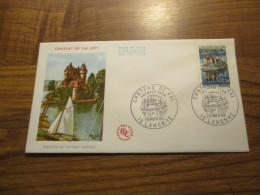 FDC - 1er Jour - France - 1966 - Chateau De Val - 1960-1969