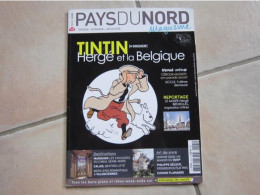 TINTIN PAYS DU NORD MAGAZINE    HERGE ET LA BELGIQUE - Tintin