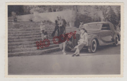 Fixe Pâques 1947 Sanary Coupé Delahaye Beau Format - Cars