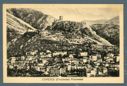 °°° Cartolina - Esperia Panorama Formato Piccolo - Viaggiata °°° - Frosinone