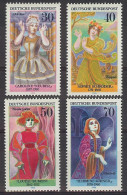 Germany 1976. Actrices M=908-11 Y=757-60  (**) - Neufs