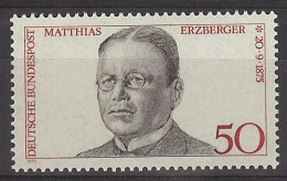 Germany 1975. Matthias Erzberger M=865 Y=714  (**) - Nuevos