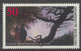 Germany 1974. Caspar David Friedrich M=815 Y=664  (**) - Ungebraucht