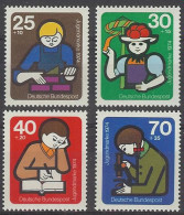 Germany 1974. Pro Juventud M=800-03 Y=649-52  (**) - Ungebraucht