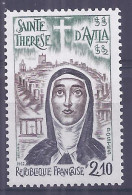 Francia 1982. YT = 2249 -  (**). Santa Teresa De Avila - Unused Stamps