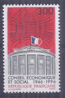 Francia 1996. YT = 3034 -  (**). Consejo Economico Social - Neufs