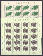 Europa 1981. Foroyar Mi 63-64 MNH (**) - 1981