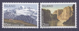 Europa 1986 - Island Mi 648-49 (**) - 1986