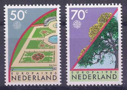 Europa 1986 - Nederland Mi 1292-93 (**) - 1986