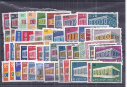 Europa 1969 - Complete Year Set (**) - 1969