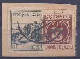 Spain. Emisiones Locales - Malaga. Fragmento - Nationalistische Uitgaves