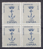 Spain 1966 - Semana Naval Ed 1737 Bloque (**) - Nuovi