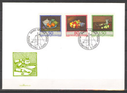 Liechtenstein 1990 FDC B. Steck Sc 942-44 Mi 990-92 - FDC