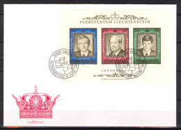 Liechtenstein 1988 FDC Successors Sc 885 Mi 942-44 - FDC