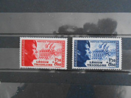 FRANCE YT 565/566 LEGION TRICOLORE** - Neufs