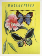 Grenada Grenadines 2000 World Butterflies Minisheet MNH - Papillons