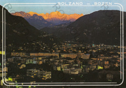 CARTOLINA  C12 BOLZANO,TRENTINO ALTO ADIGE-VERSO IL CATINACCIO M.2981-MONTAGNA,VACANZA,BELLA ITALIA,VIAGGIATA 1990 - Bolzano (Bozen)