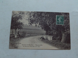 (Yvelines - 78 - Environs De Mantes...) -  SENNEVILLE -  La Route De Boinville Et Le Pont - Autres & Non Classés