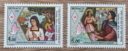 Monaco - YT N°1649, 1650 - Croix Rouge Monégasque - 1988 - Neuf - Ungebraucht