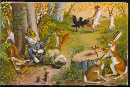 °°° 30888 - BELLA SCENETTA CON ANIMALI - 1972 With Stamps °°° - Dressed Animals