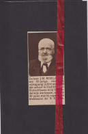 Hedikhuizen - Jubileum Dhr Boelaars - Orig. Knipsel Coupure Tijdschrift Magazine - 1922 - Zonder Classificatie