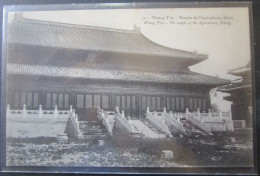 Chine Woung T'an Temple Agriculture Pekin   Cpa - Cina