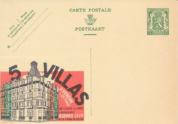 BELGIUM PPS 30C GREEN "SCEAU D'ETAT" SBEP 5 PUBLIBEL 221 5 VILLAS UNUSED - Werbepostkarten