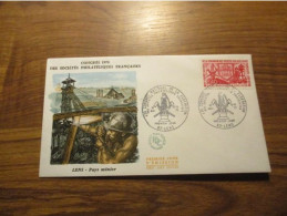 FDC - 1er Jour - France - 1970 - Lens - Pays Minier - 1970-1979