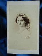 Photo Cdv Anonyme Vers 1860 - Victoria Du Royaume Uni  L437 - Anciennes (Av. 1900)