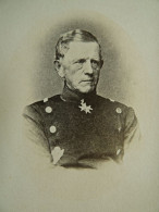 Photo Cdv Anonyme - General Von Moltke Circa 1865-70 L437 - Ancianas (antes De 1900)