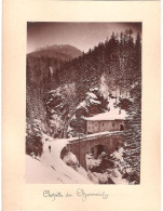 Dépt 73 - MODANE - Photographie Ancienne 12,1 X 16,9 Cm Sur Carton 16,7 X 22 Cm - CHAPELLE DU CHARMAIX - (1911) - Photo - Modane