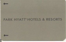 STATI UNITI  KEY HOTEL  Park Hyatt Hotels & Resorts - Hotel Keycards