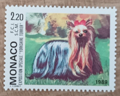 Monaco - YT N°1676 - Exposition Canine De Monte Carlo - 1989 - Neuf - Neufs