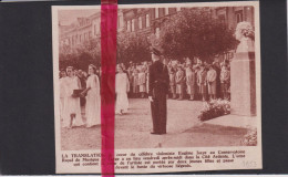 Liège - Le Coeur Du Violoniste Eugène Isaye - Orig. Knipsel Coupure Tijdschrift Magazine - 1953 - Ohne Zuordnung