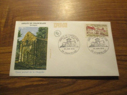 FDC - 1er Jour - France - 1970 - Abbaye De Chancelade - 1970-1979