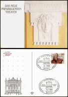 Ansichtskarte München Prinzregententheater 1988  Sonderstempel WIEDERERÖFFNUNG - Muenchen