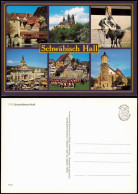 Schwäbisch Hall  Kocher-Partie, Rathaus, Fest, Kirche, Comburg 1990 - Schwäbisch Hall