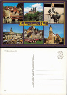 Schwäbisch Hall  Kocher-Partie, Rathaus, Fest, Kirche, Comburg 1990 - Schwaebisch Hall