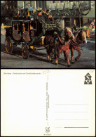 Nürnberg Postkutsche Am Christkindlesmarkt, Pferde-Kutsche 1970 - Nürnberg