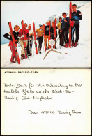 Ansichtskarte  Wintersport: Skifahrer/Snowboarder ATOMIC RACING TEAM 1980 - Winter Sports